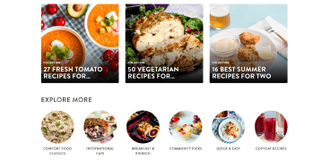 Food web app